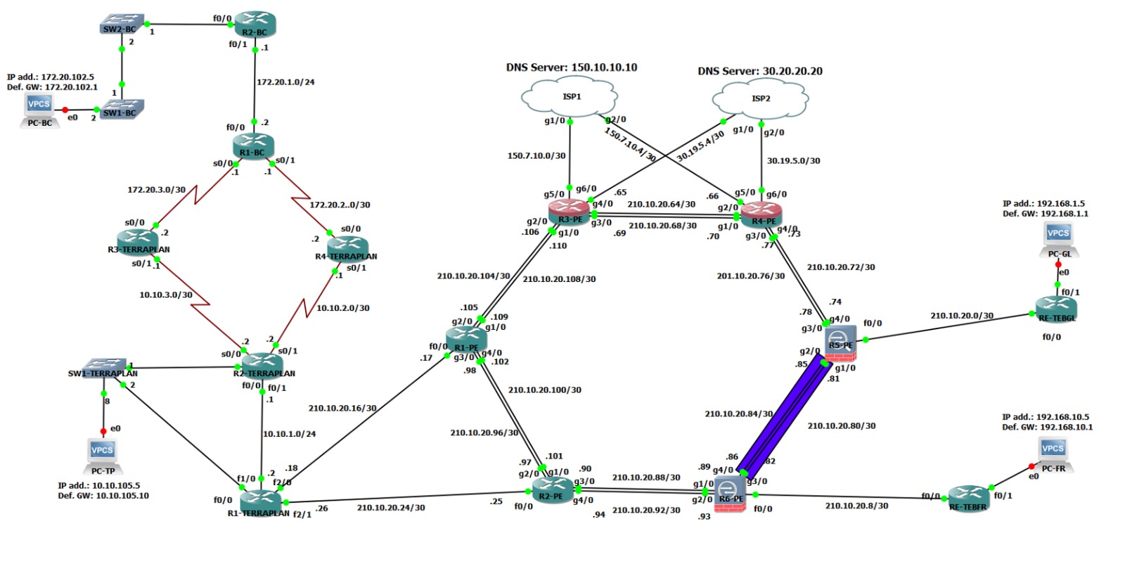 ISP Network Infrastructure Case Study